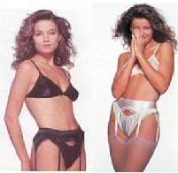 pure silk bra panties and suspender
